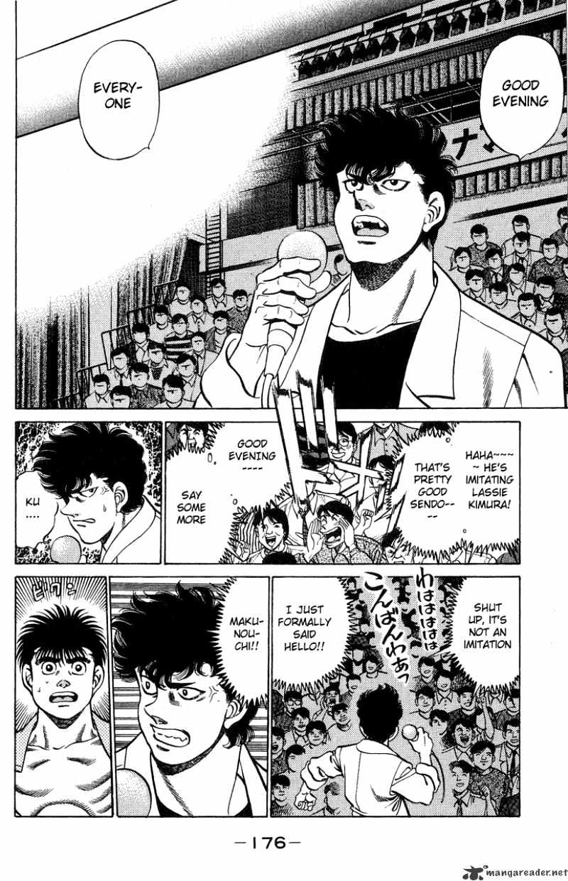 Hajime no Ippo: Fighting Spirit, Chapter 214 image 13